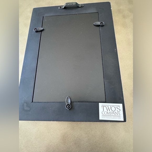 Two’s Company Vintage Print, Chianti and Corkscrew Theme, Frame 6x8 - Picture 5 of 6